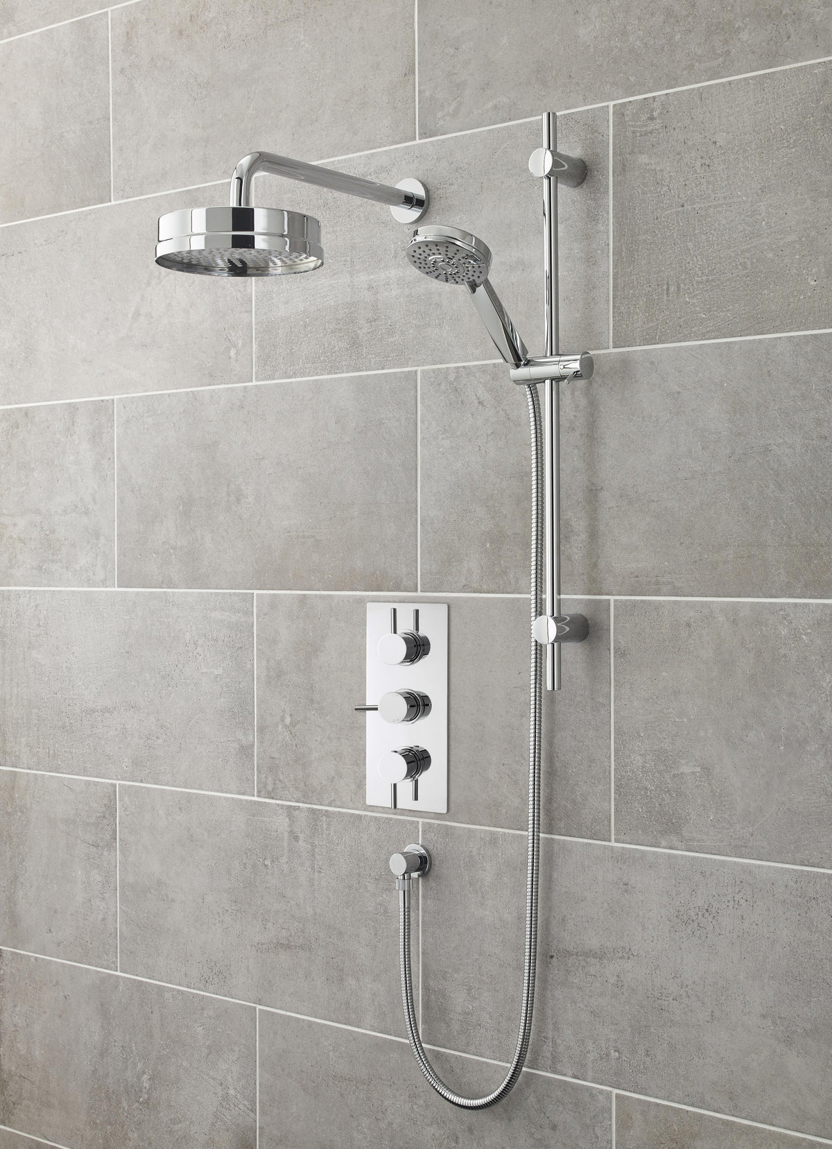 Nuie Fixed Shower Head – 195mm, 200mm & 300mm