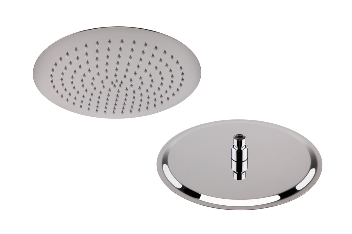 Nuie Fixed Shower Head – 56mm High – Chrome