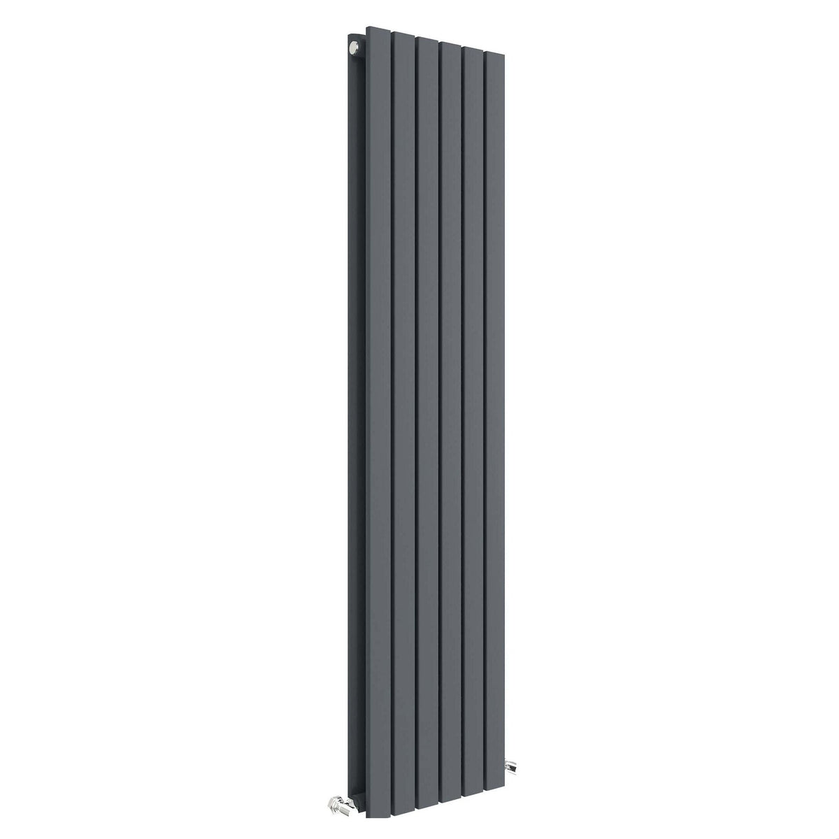 Nuie Sloane Vertical Double Panel Radiator – 1500 x 354mm, 1800 x 354mm, 1800 x 381mm & 1800 x 528mm, photo 2