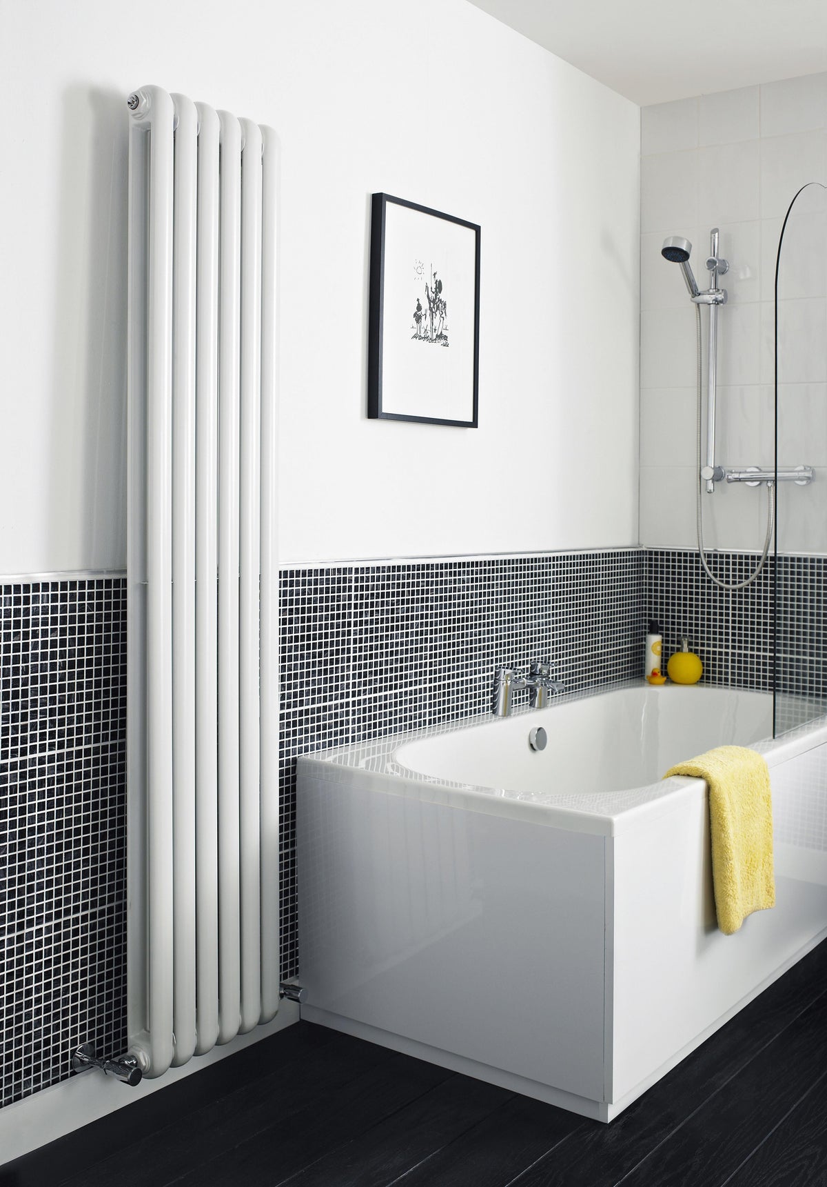 Nuie Salvia Vertical Double Panel Radiator – 1800 x 377mm & 1800 x 383mm
