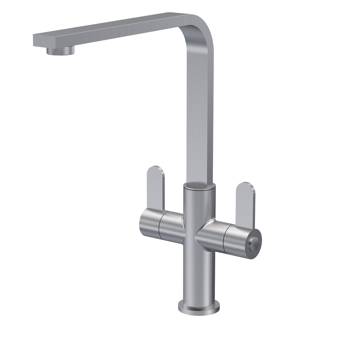 Nuie Churni Square Kitchen Mono Basin Mixer – Chrome, Matt Black, Brushed Nickel or Brushed Brass, photo 4