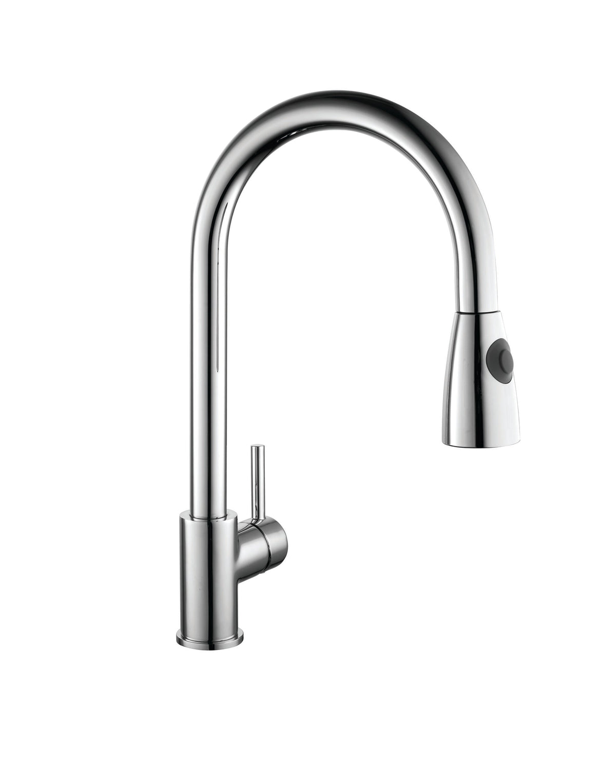 Kartell K-VIT Optima Kitchen Sink Mixer with Pull Out Spray – Chrome (KST003)