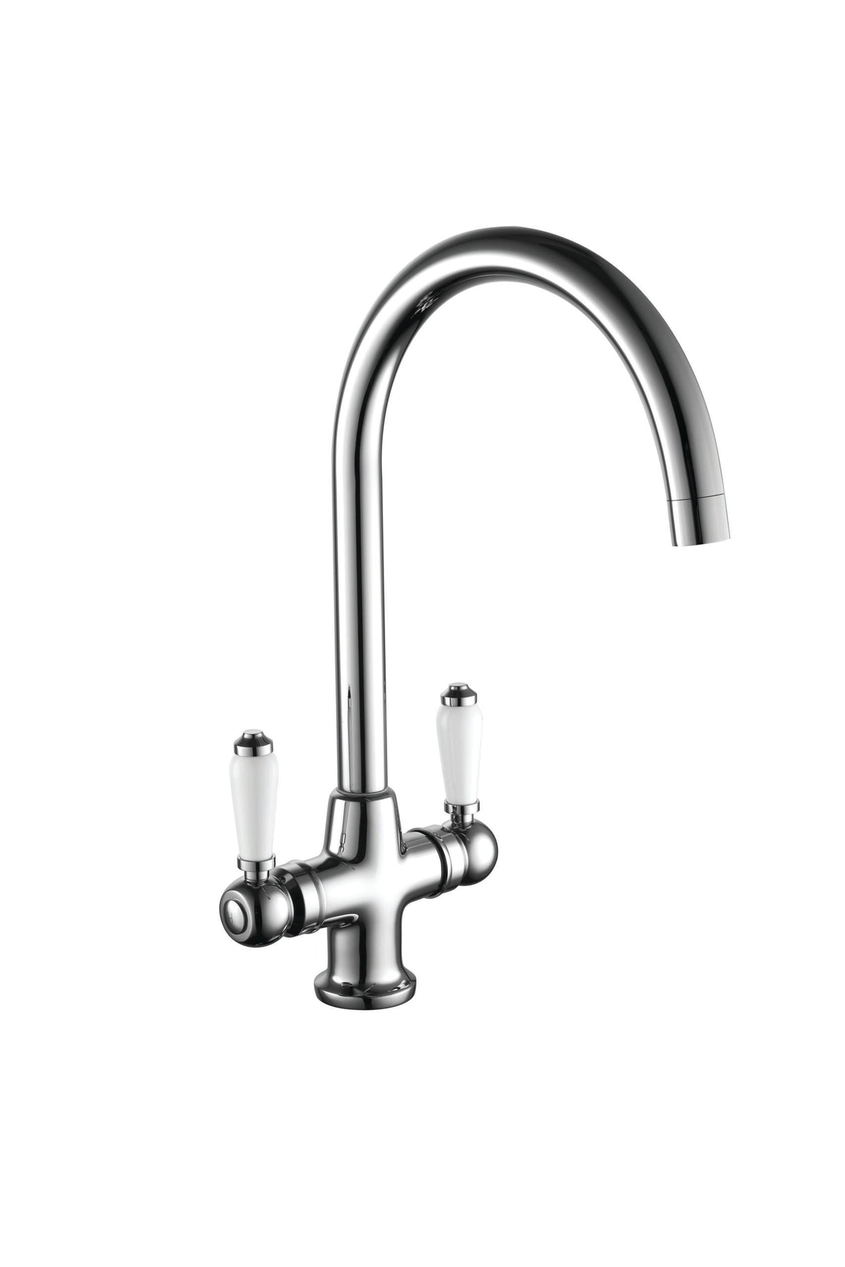 Kartell K-VIT Buckingham Traditional Kitchen Sink Mixer – Chrome (KST015)