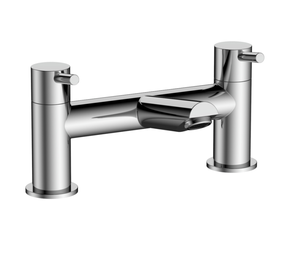 Kartell K-VIT Aztec Bath Filler Chrome (OFTAP03)