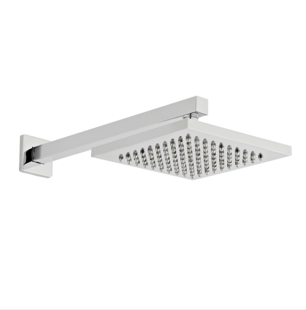 Kartell K-VIT Pure Option 3 Thermostatic Concealed Shower with Slide Rail Kit & Overhead Drencher (SHO027PR-SHO070CU-SHO091OE-SHO073CU)