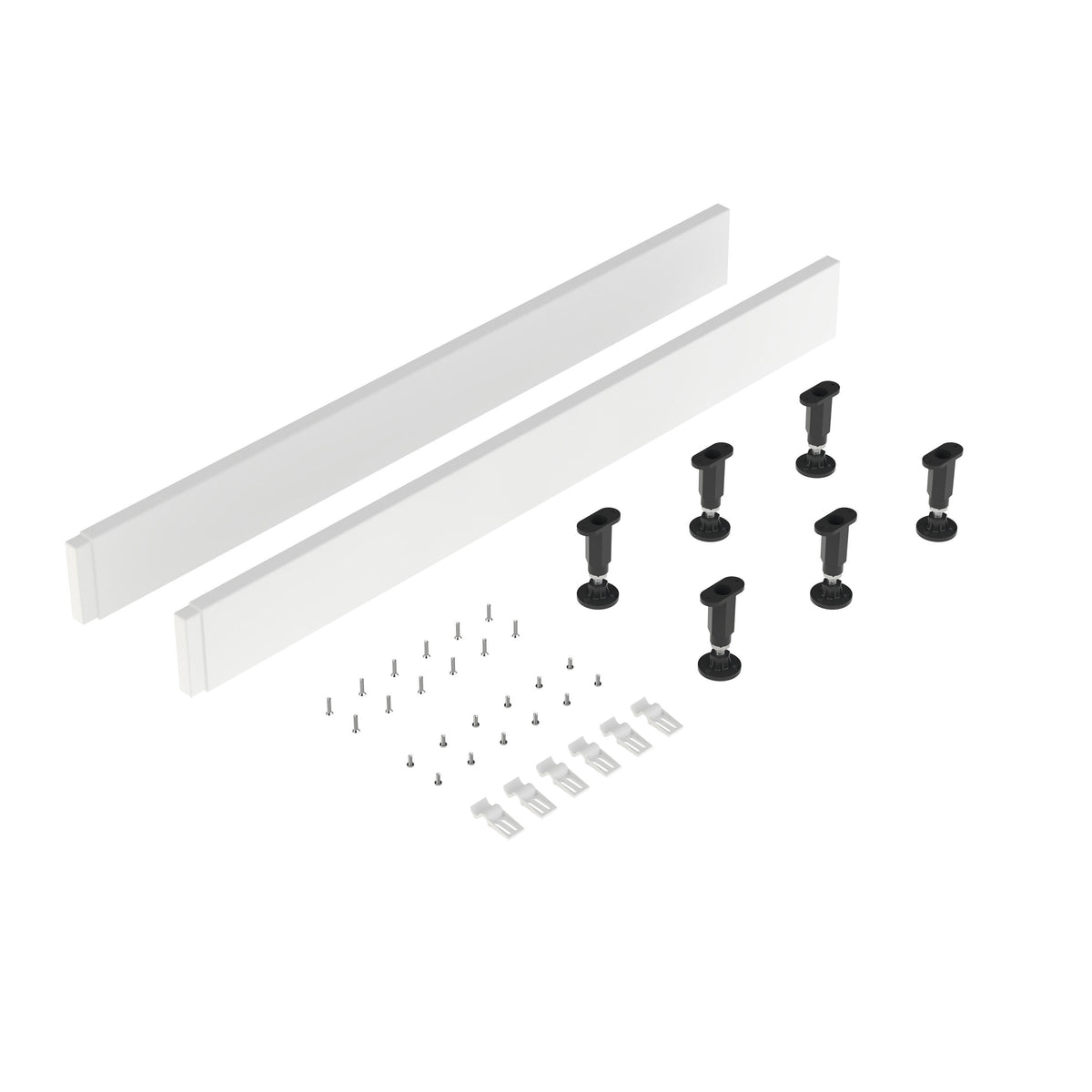 Nuie Leg Set With Plinth, Clips & Screws – 700mm & 1000mm, photo 2