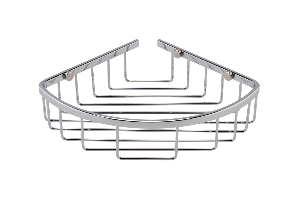 Nuie Deep Corner Basket – Chrome