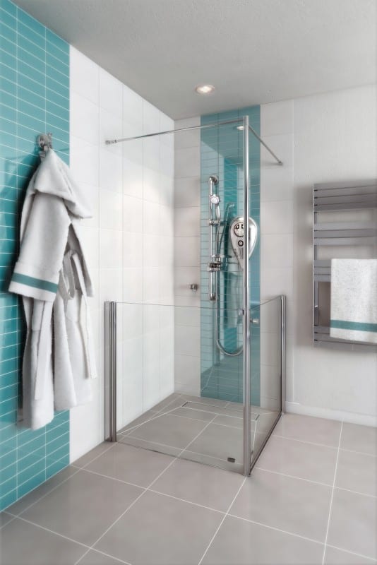 AKW Larenco Care Half Height Shower Door, photo 3