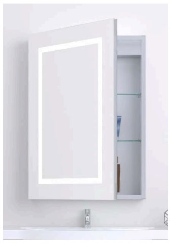 Kartell K-VIT Frame 700 x 500mm LED Mirror Cabinet -Chrome (MIR103)