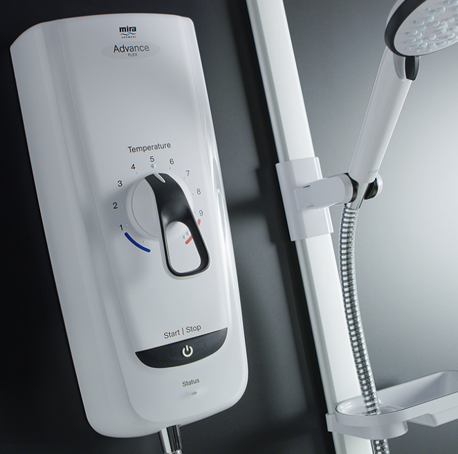 Mira Advance ATL Flex 8.7KW White/Chrome Electric Shower (1.1785.003)