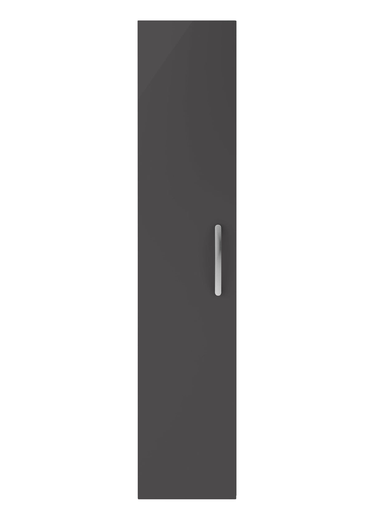 Nuie Athena 300mm 1 Door Wall Hung Tall Cabinet, photo 2