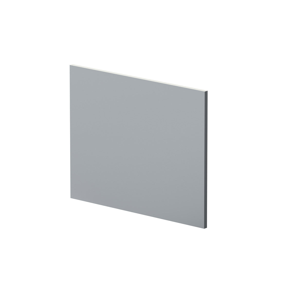 Nuie Urban 700mm L-Shape Square MDF Matt Shower Bath End Panel – Satin White, Satin Grey or Satin Blue, photo 2