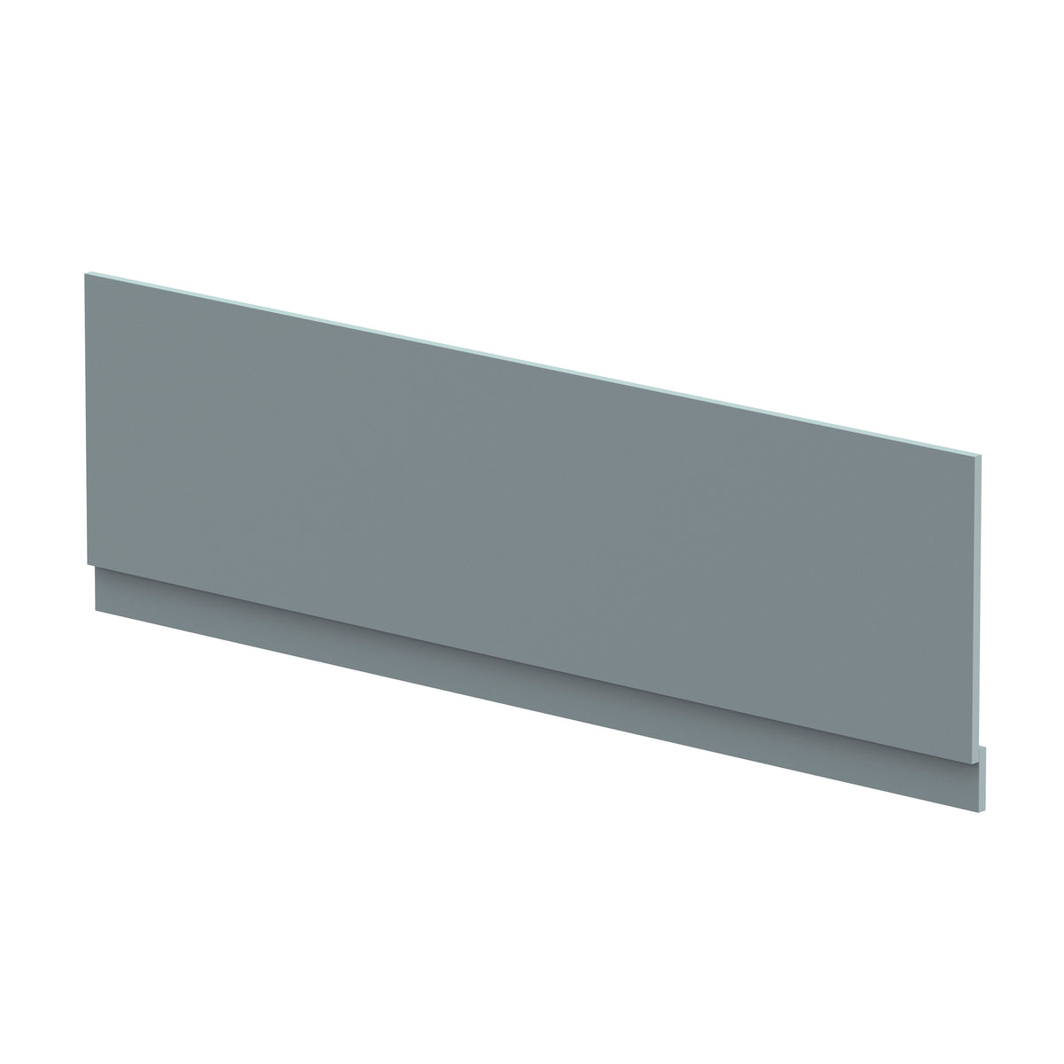 Nuie 1800mm MFC Matt Front Bath Panel With Plinth – Coastal Grey