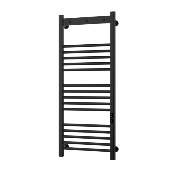 Kartell K-VIT Toro matt black electric towel rail