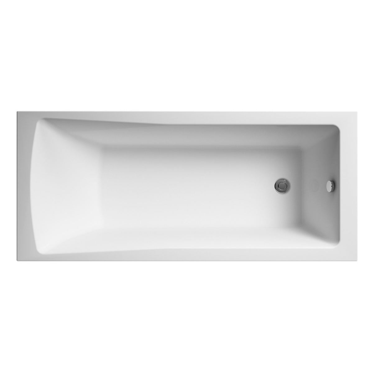 Nuie Linton Square Single Ended Bath With Legs – 1400 x 700mm, 1600 x 700mm, 1700 x 700mm, 1700 x 750mm & 1800 x 800mm, photo 2