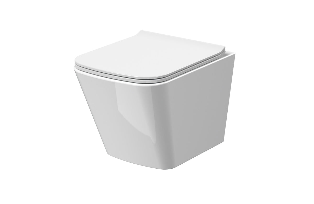 Nuie Orlen Wall Hung Pan – White, photo 2