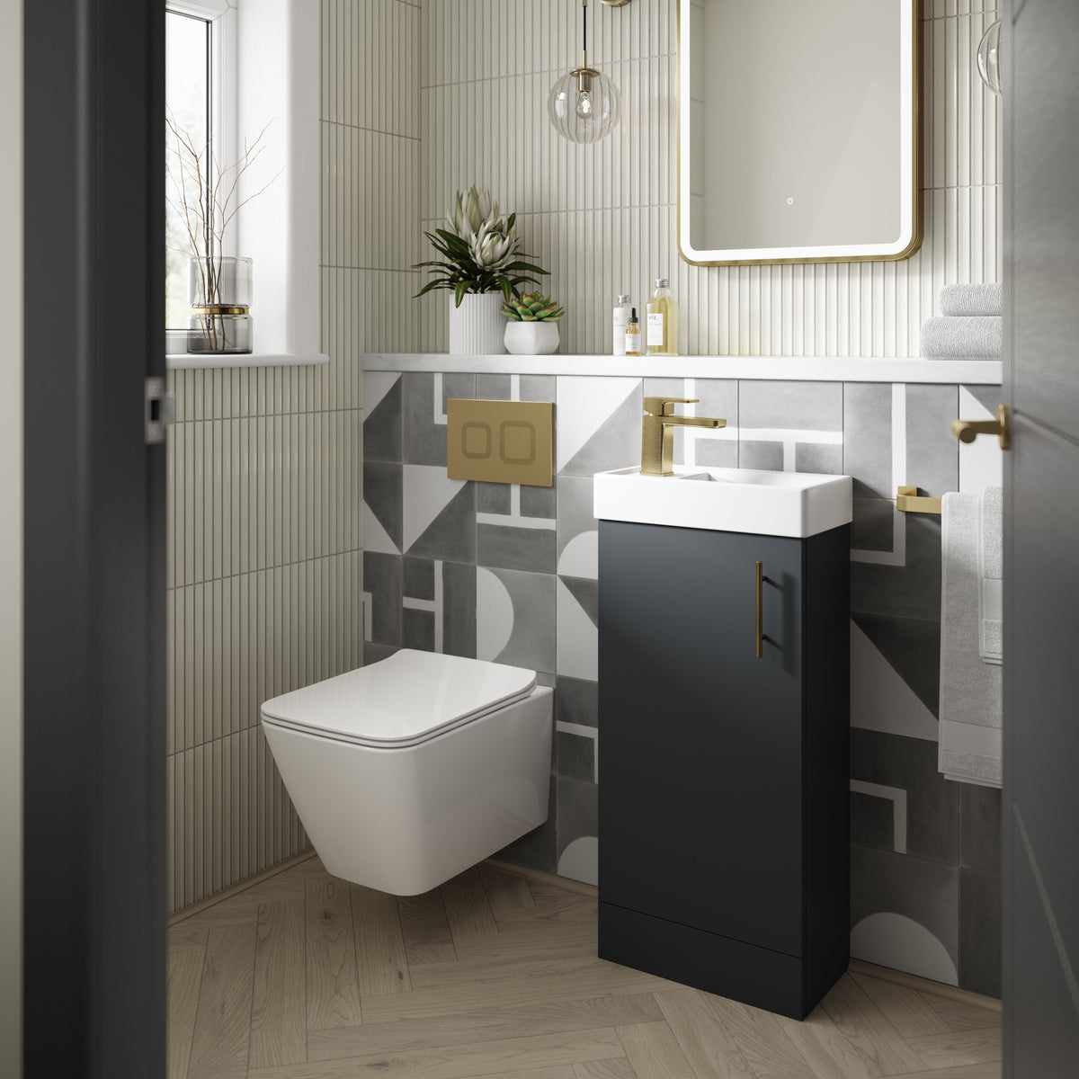 Nuie Orlen Wall Hung Pan – White