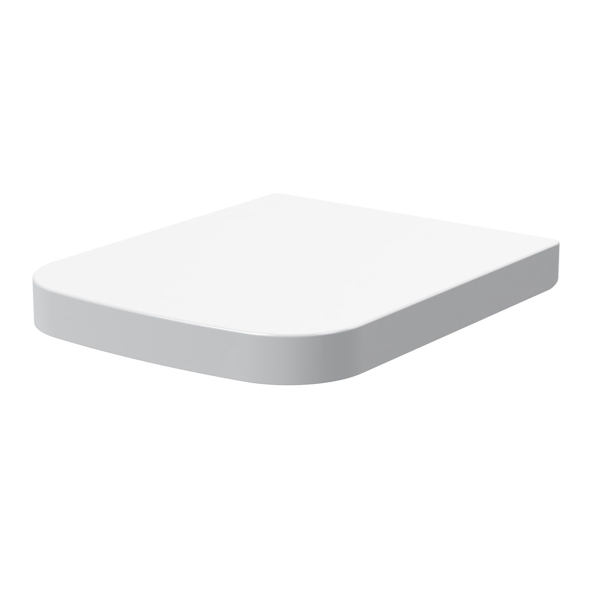 Nuie Square Soft Close Toilet Seat With Quick Release Hinge (Compatible Ava) – White