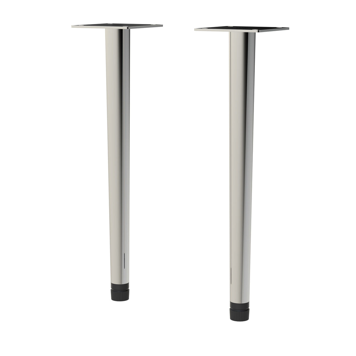 Nuie Wall Hung Vanity Decorative Legset – Chrome or Brushed Brass, photo 2