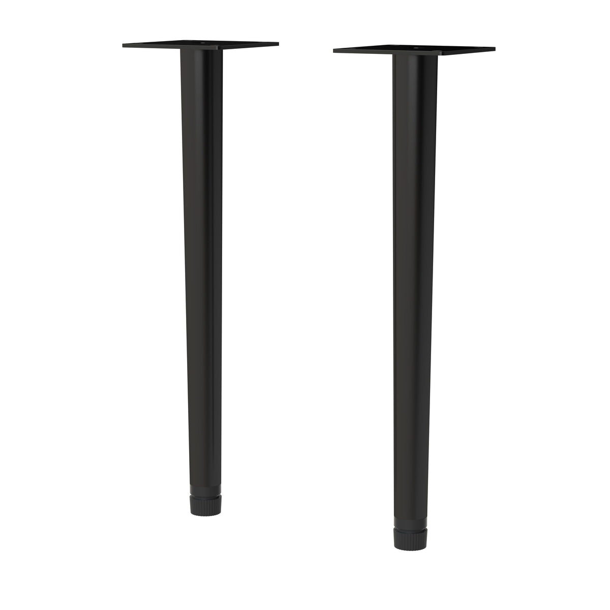 Nuie Matt Wall Hung Vanity Decorative Legset – Black, photo 2