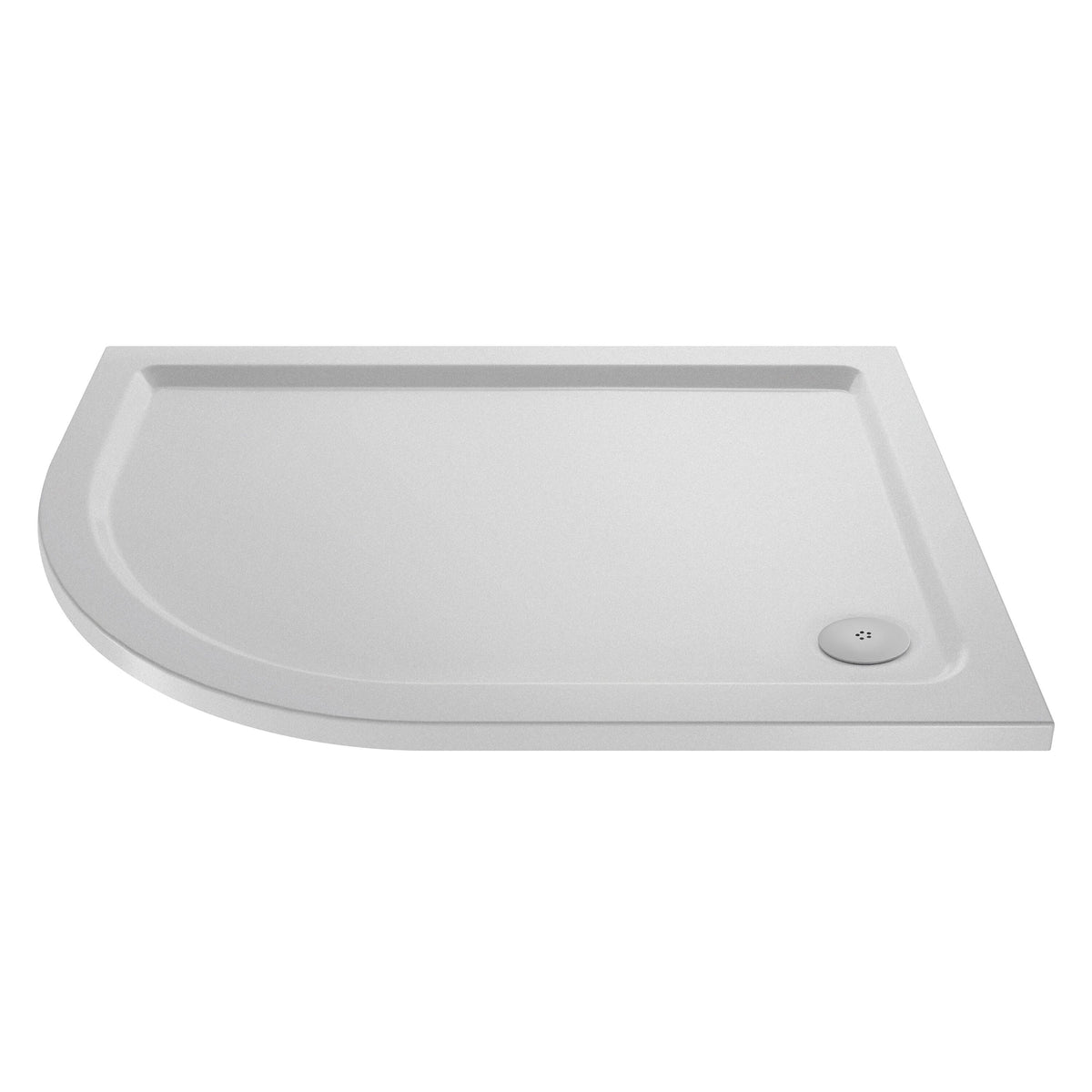 Nuie Slip Resistant Slimline Offset Quadrant Shower Tray – 900 x 760mm, 1000 x 800mm, 1200 x 800mm & 1200 x 900mm