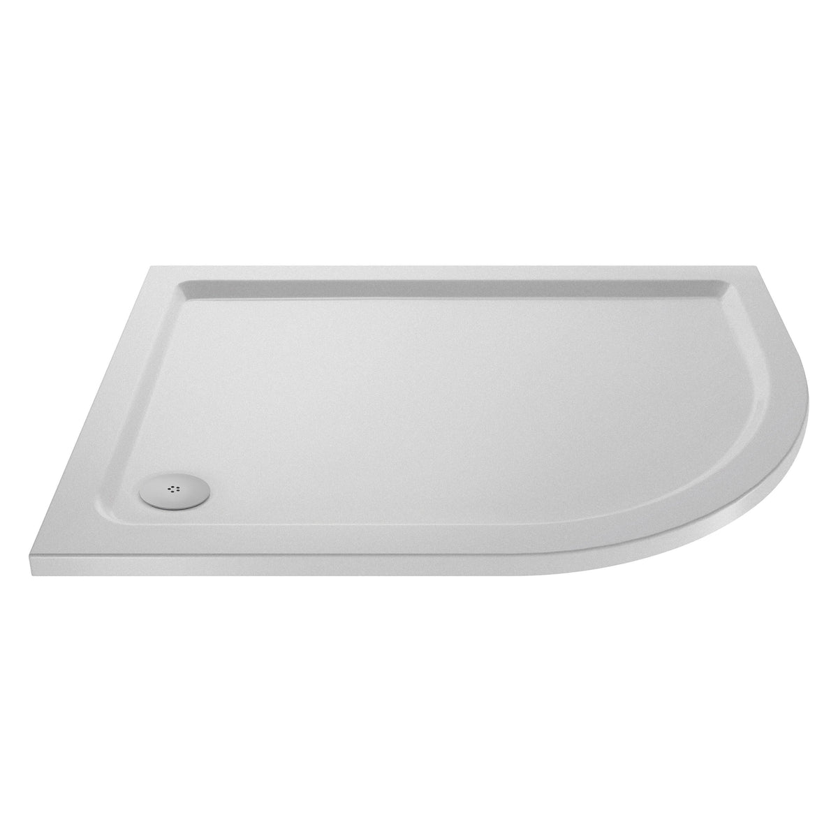 Nuie Slip Resistant Slimline Offset Quadrant Shower Tray – 900 x 760mm, 1000 x 800mm, 1200 x 800mm & 1200 x 900mm, photo 2