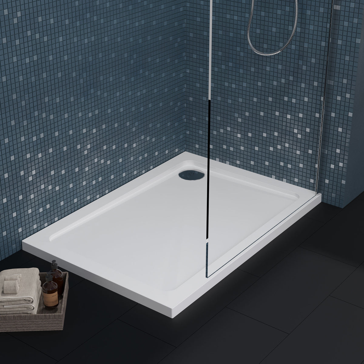 Nuie Slimline Rectangular Shower Tray