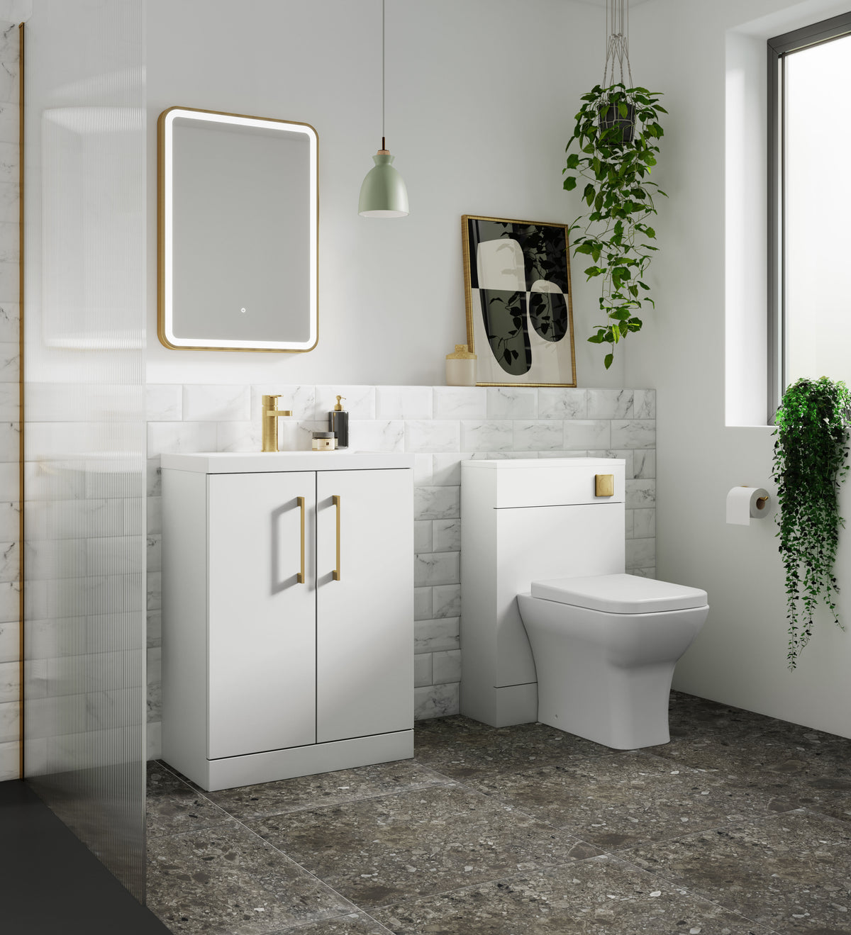 Nuie Arno 500mm Floor Standing WC Unit