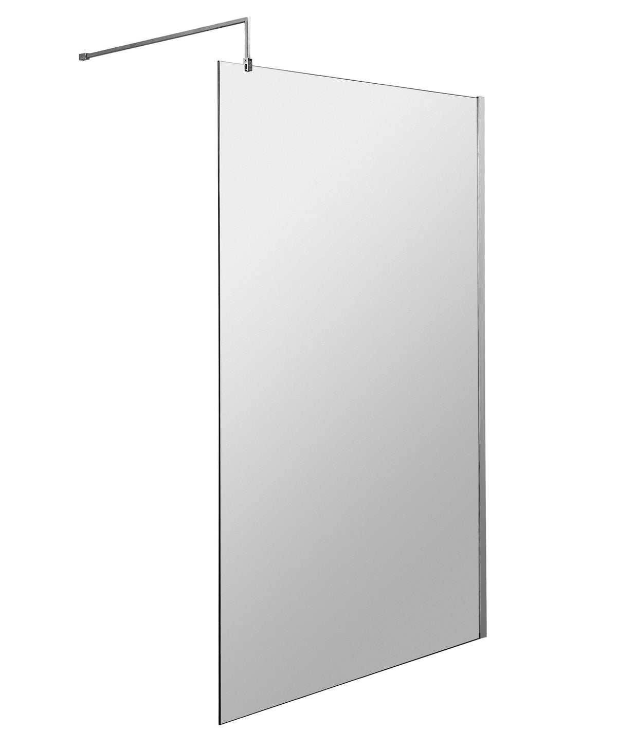 Nuie Semi-Frameless Wetroom Screen – 1950mm High – 30mm, 700mm, 760mm, 800mm, 900mm, 1000mm, 1100mm, 1200mm & 1400mm