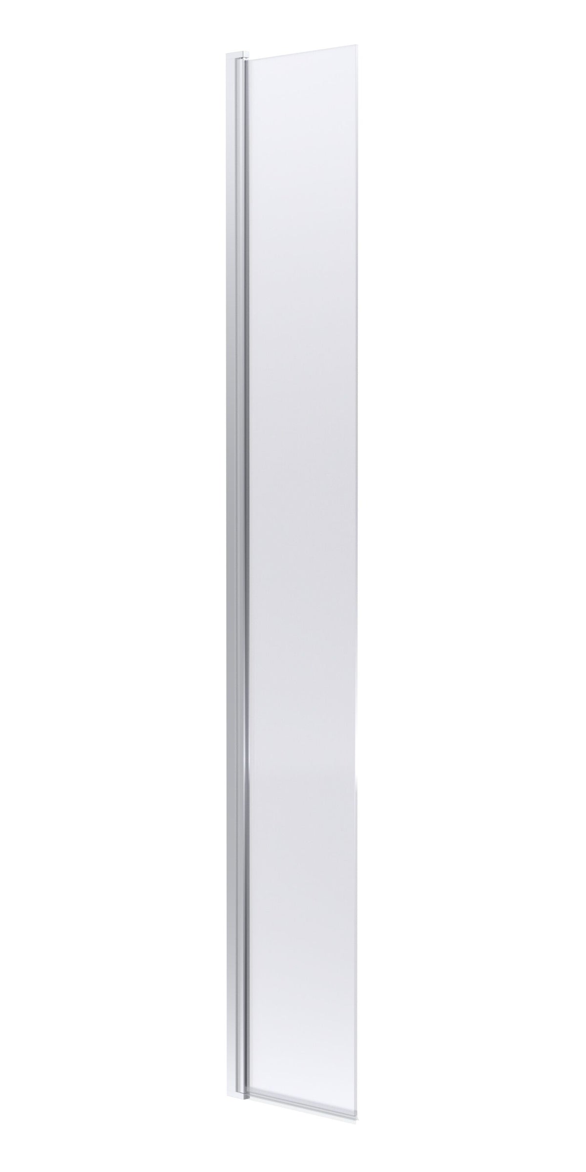 Nuie 320mm Semi-Frameless Concealed Hinged Wetroom Screen With Support Bar – Chrome
