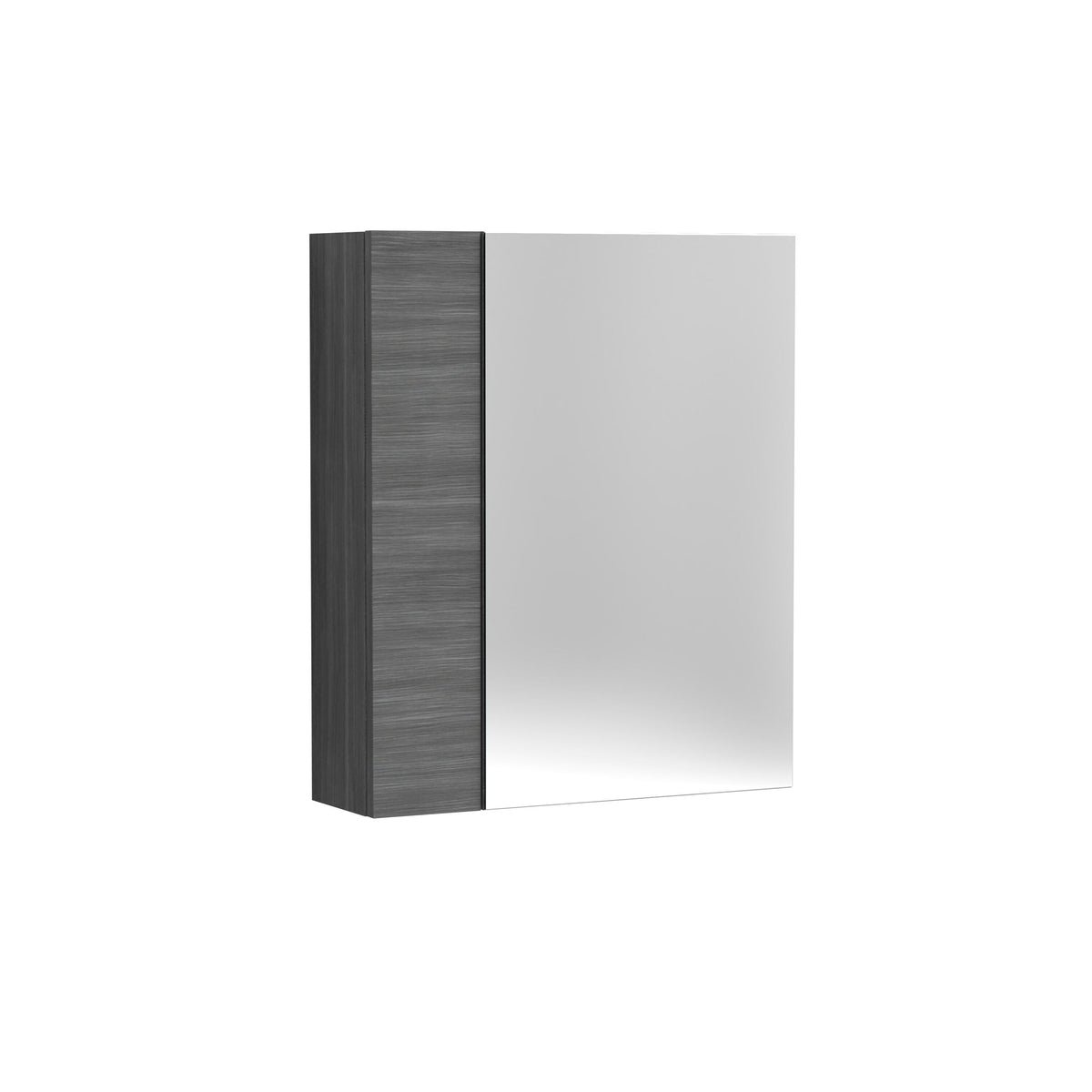 Nuie Fusion 2 Door Wall Hung Mirror Cabinet – 600mm & 800mm, photo 4