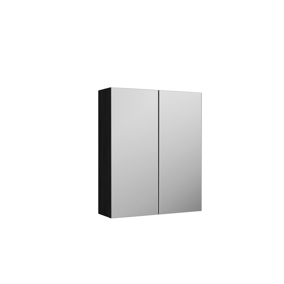 Nuie Arno 600mm 2 Door Wall Hung Mirror Cabinet (50/50), photo 5