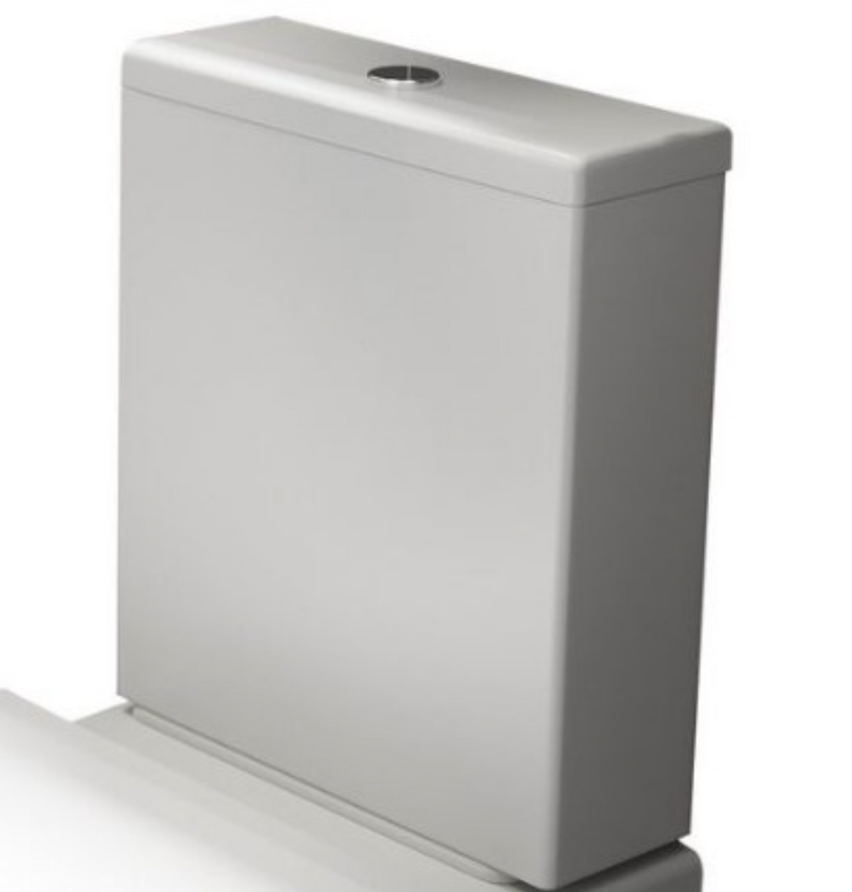 Kartell K-VIT Ozone Round Close Coupled Cistern- White Gloss (POT021OZ)