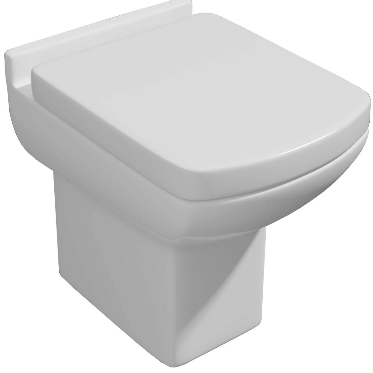 Kartell K-VIT Pure Close Coupled WC Pan with Soft Close Seat (POT263PU-POT265PU)