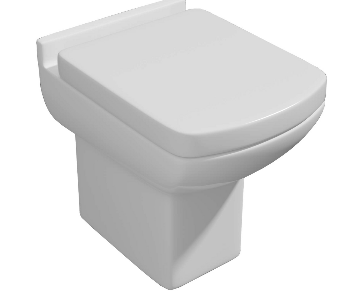 Kartell K-VIT Pure Back to Wall WC Pan-Gloss White (POT266PU)