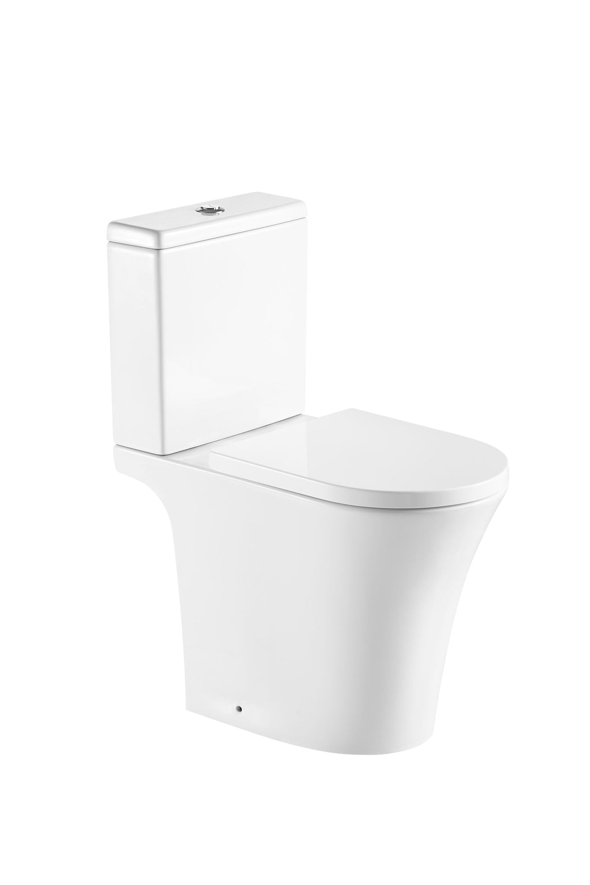 Kartell K-VIT Kameo Comfort Height Close Coupled Pan (Cistern & Seat Options) -White Gloss (POT535KA)