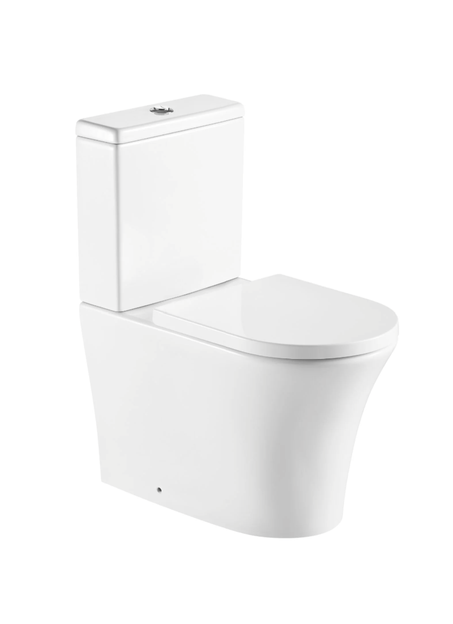 Kartell K-VIT Kameo Close Coupled Close to Wall Pan - White Gloss (POT541KA)