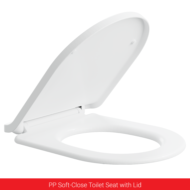 AKW Soft Close Toilet Seat with Lid, photo 3