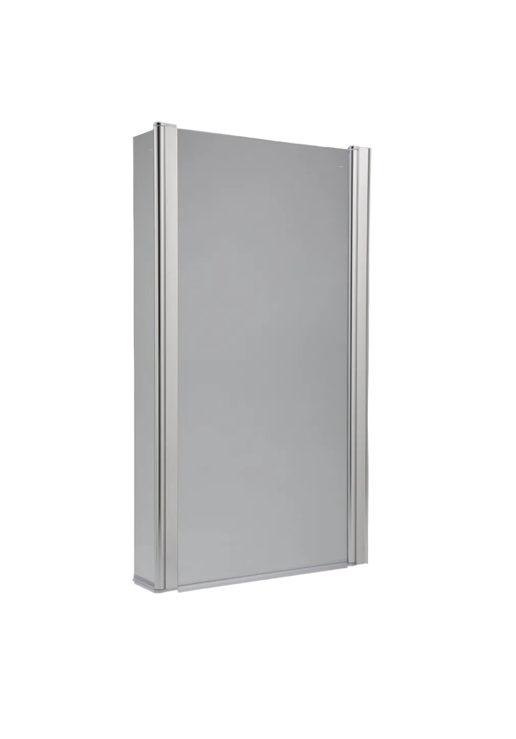 Carron QSS-1 Quantum fixed shower bath screen in chrome, 02347PLUS