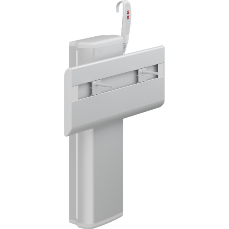 Pressalit PLUS Wash Basin Bracket With Wired Hand Control, Electrically Height Adjustable R4751