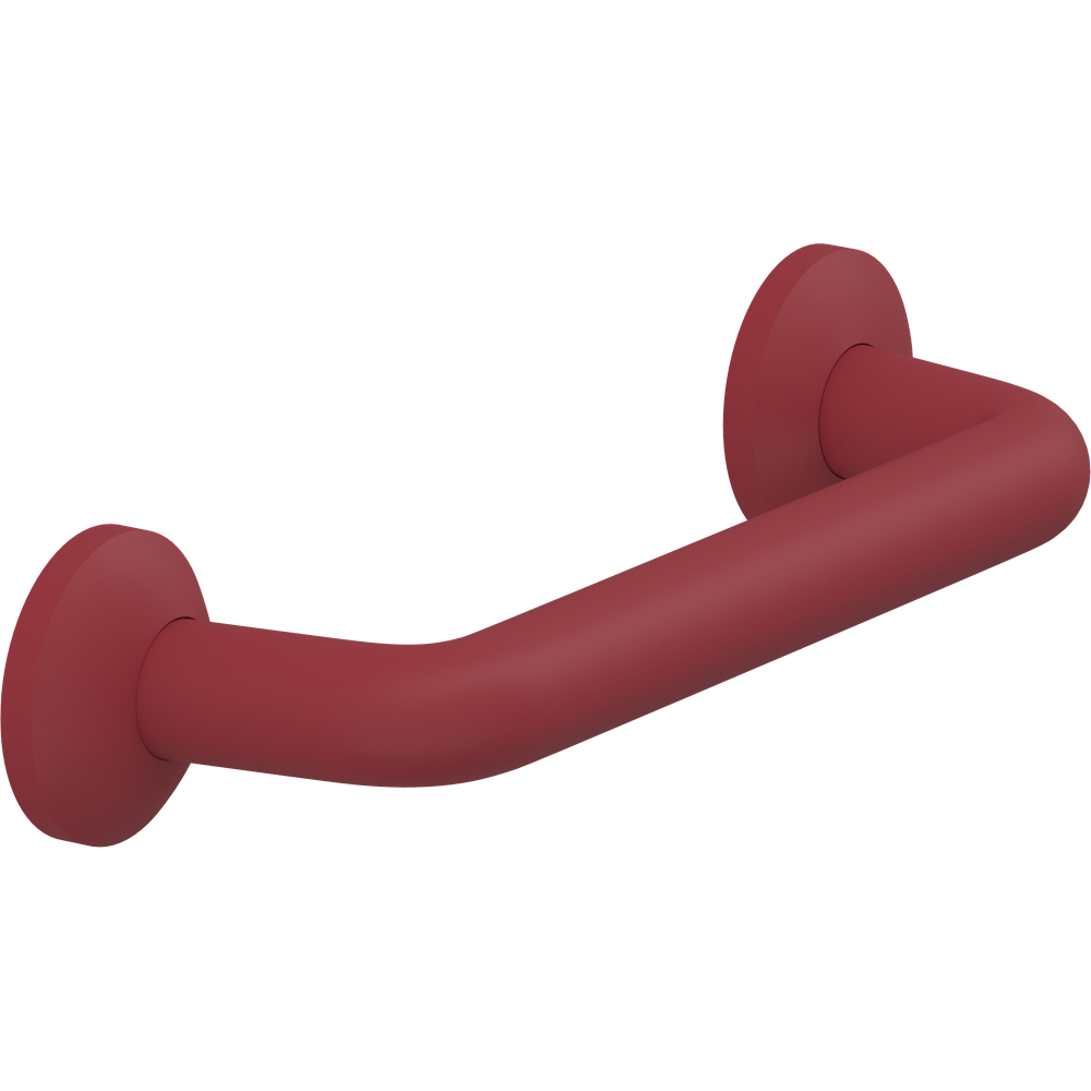 Pressalit PLUS straight handrail – 300 mm, Red