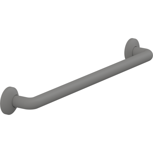 Pressalit PLUS straight handrail – 600 mm, Anthracite