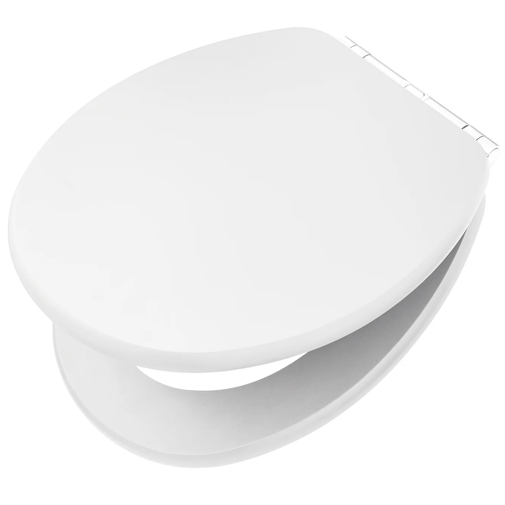 Kartell K-VIT Astley Soft Close Seat For Close Coupled WC Pan- Matt White and Matt Grey (SEA200AS)-(SEA201AS)