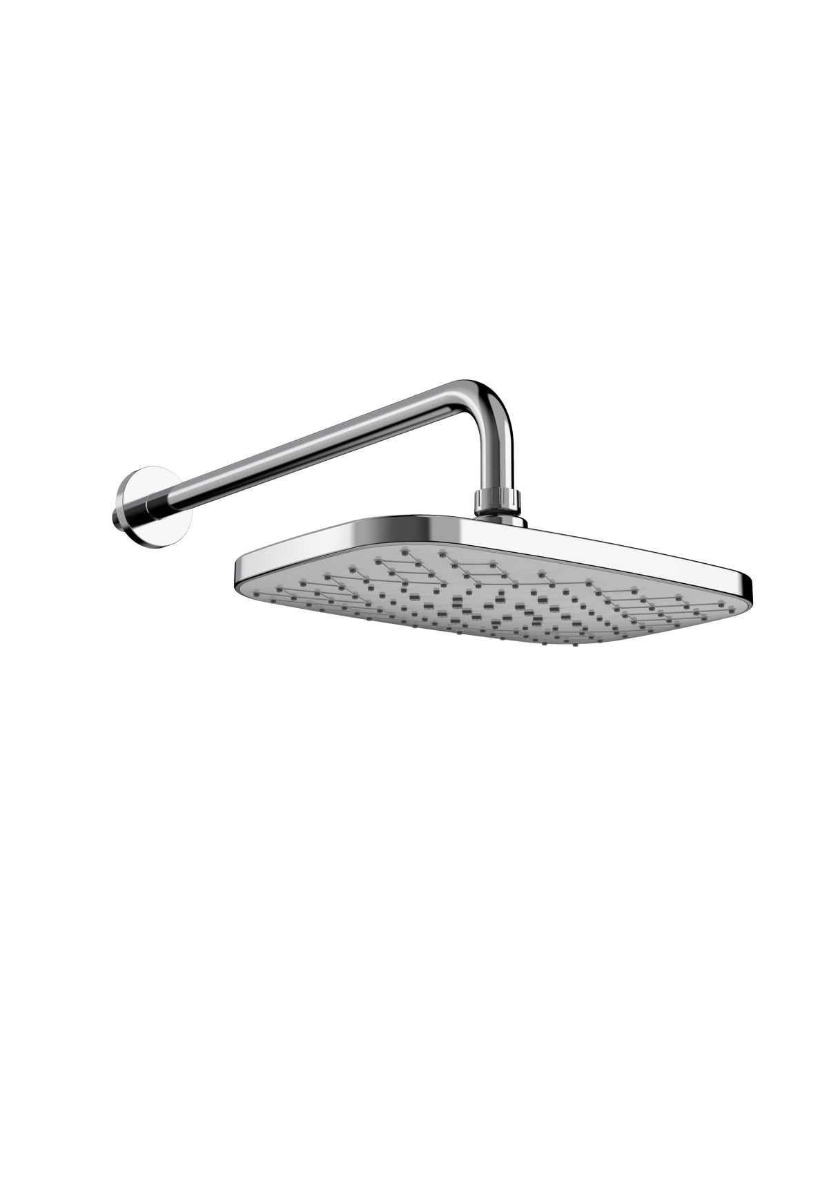 Kartell K-VIT Kolt Fixed Head and Arm in polished chrome