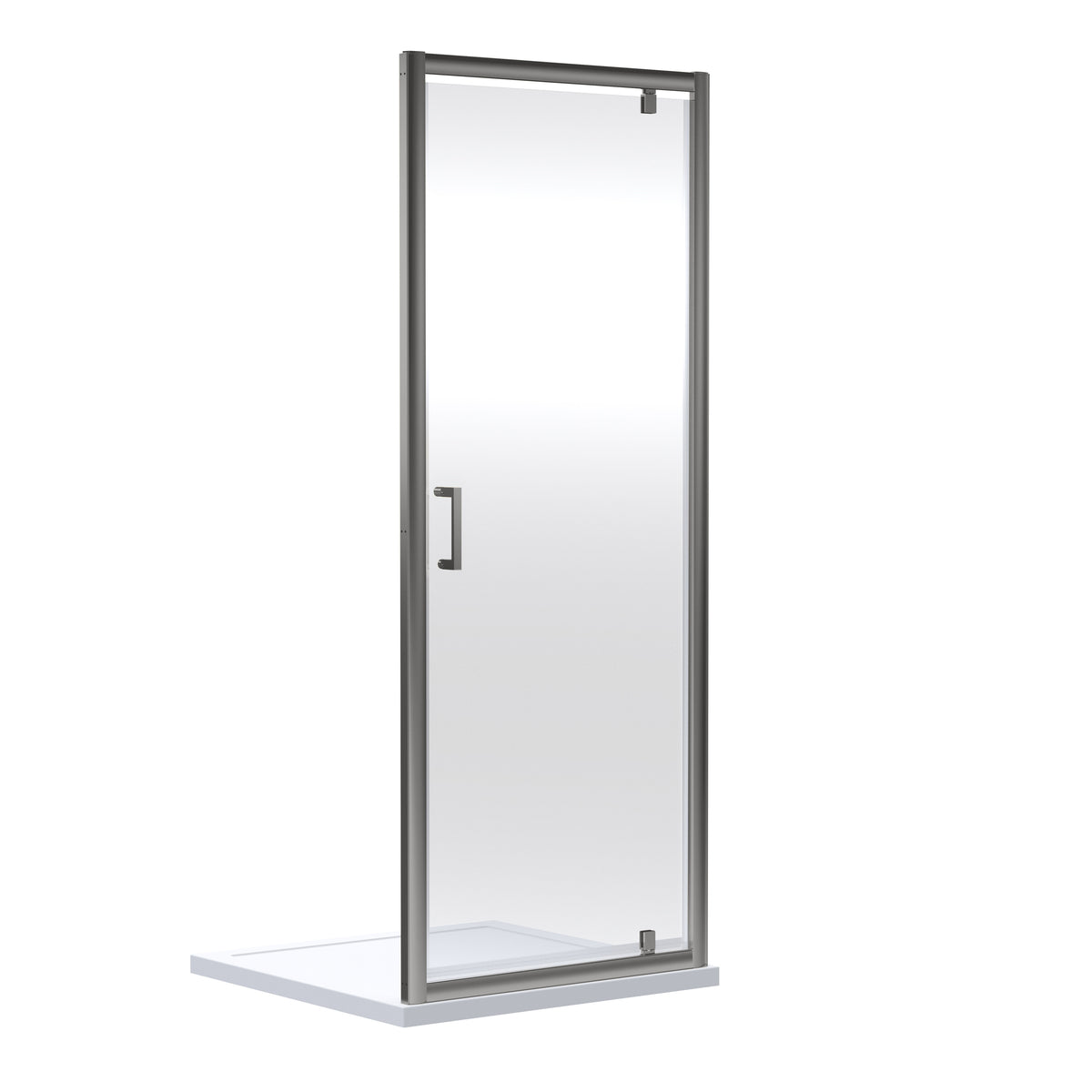Nuie Rene Framed Pivot Shower Door – 760mm, 800mm & 900mm, photo 2