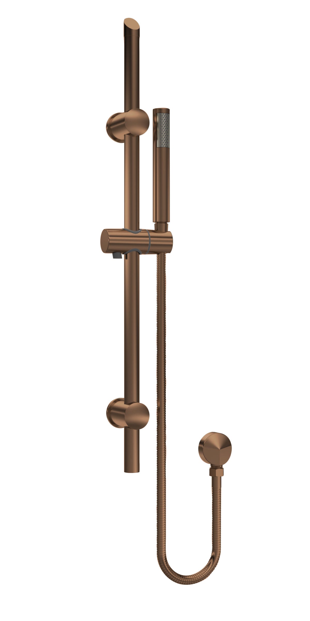 Nuie Shower Slide Rail Kit – 740mm High – Chrome or Brushed Bronze, photo 2