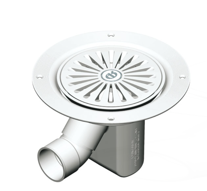 AKW Tuff Form 1 Part Gravity Waste Adaptor TF75 - Vinyl Floors (25106)