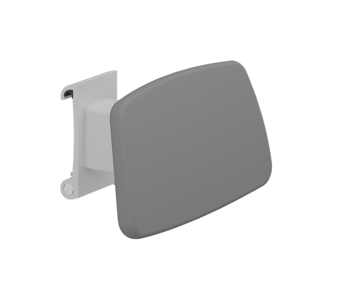 Pressalit PLUS Backrest, Adjustable Horizontally Grey (R6414110)