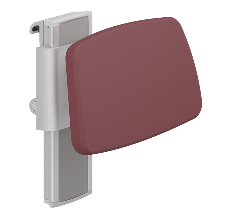 Pressalit PLUS Backrest, Vertical And Horizontal Adjustable Red (R6444035)