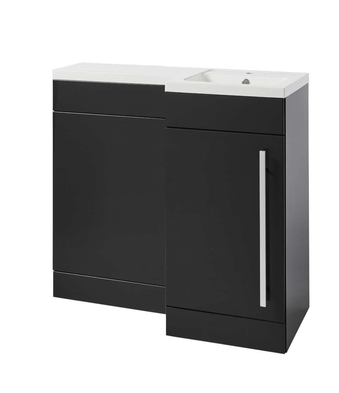 Kartell K-VIT Matrix Right Handed L-Shaped Single Door Furniture Pack 900mm Storm Grey Gloss or White Gloss (MAT900PACK-RH)